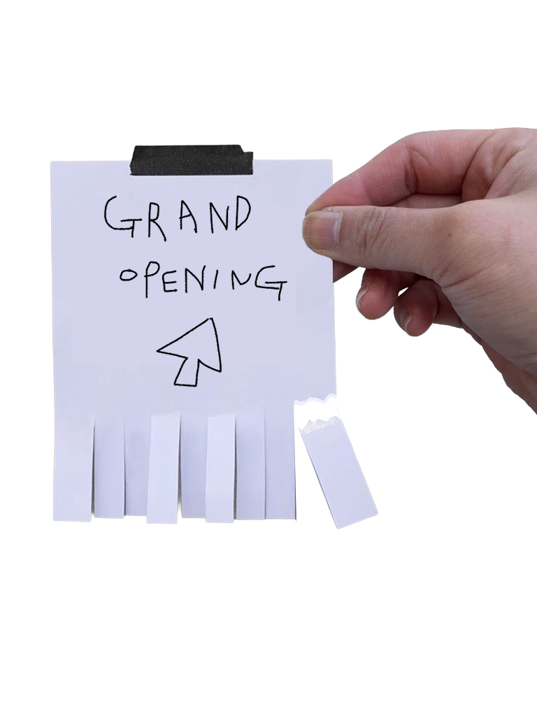 GRAND OPENING — 클릭해서 입장